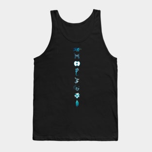 Fringe Glyphs vertical Tank Top